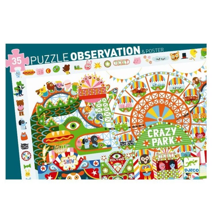 Djeco puzzel crazy park