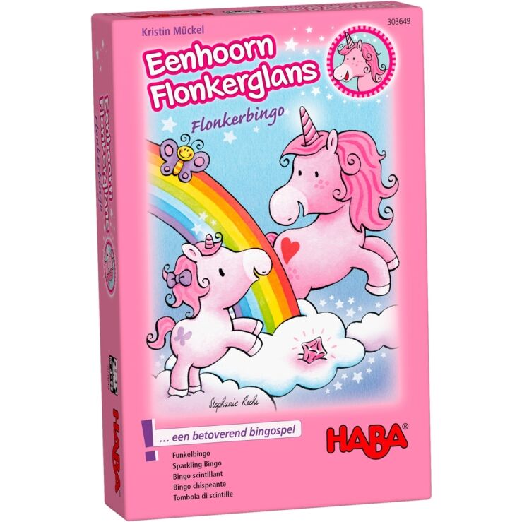 Eenhoorn Flonkerglans – Flonkerbingo