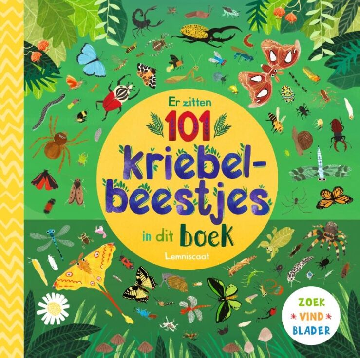 Er zitten 101 kriebelbeestjes in dit boek | 9789047715825