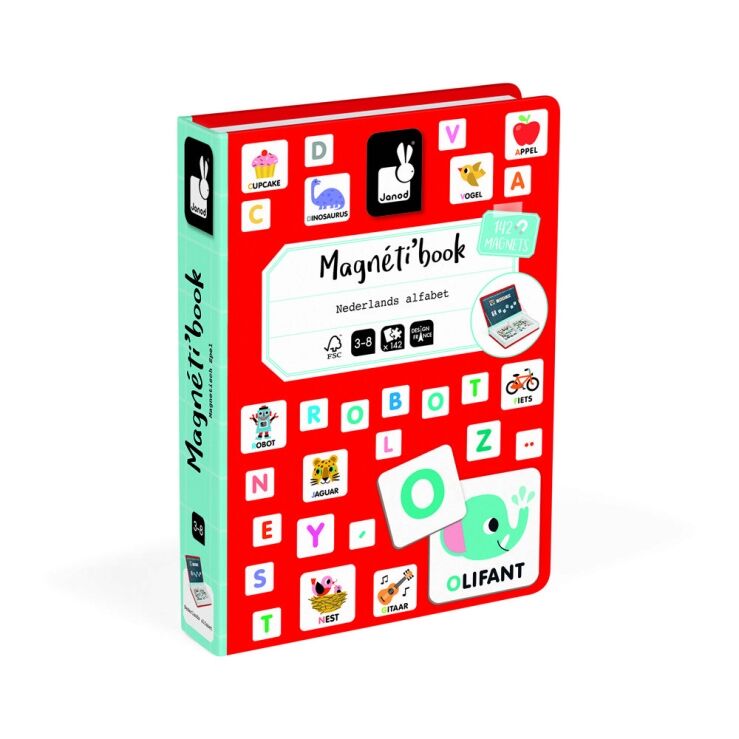 Janod Magnetibook Alfabet Nederlandstalig