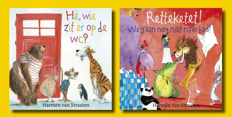 Uitdeelboekjes - Retteketet & Hé, wie zit er op de wc?