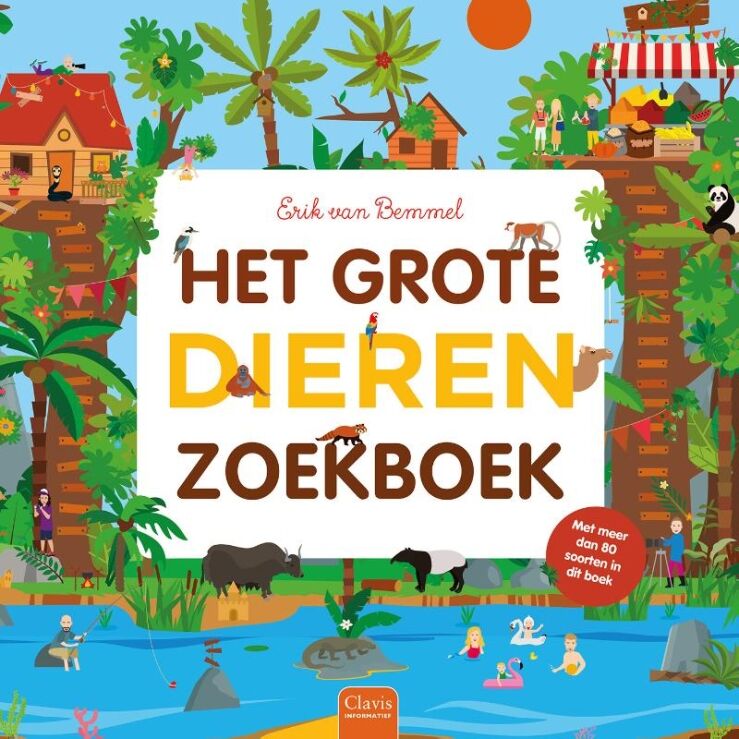 Het grote dierenzoekboek | 9789044854411