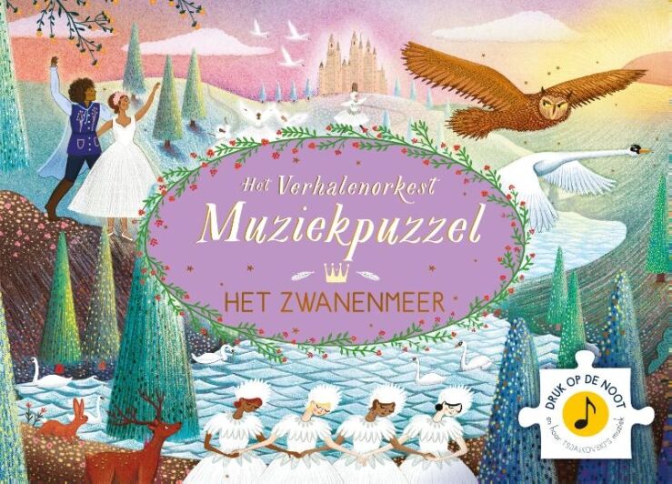 Het verhalenorkest - Muziekpuzzel - Het zwanenmeer | 9789060389997